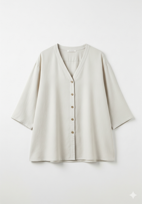 Alo Linen-Blend Shirt