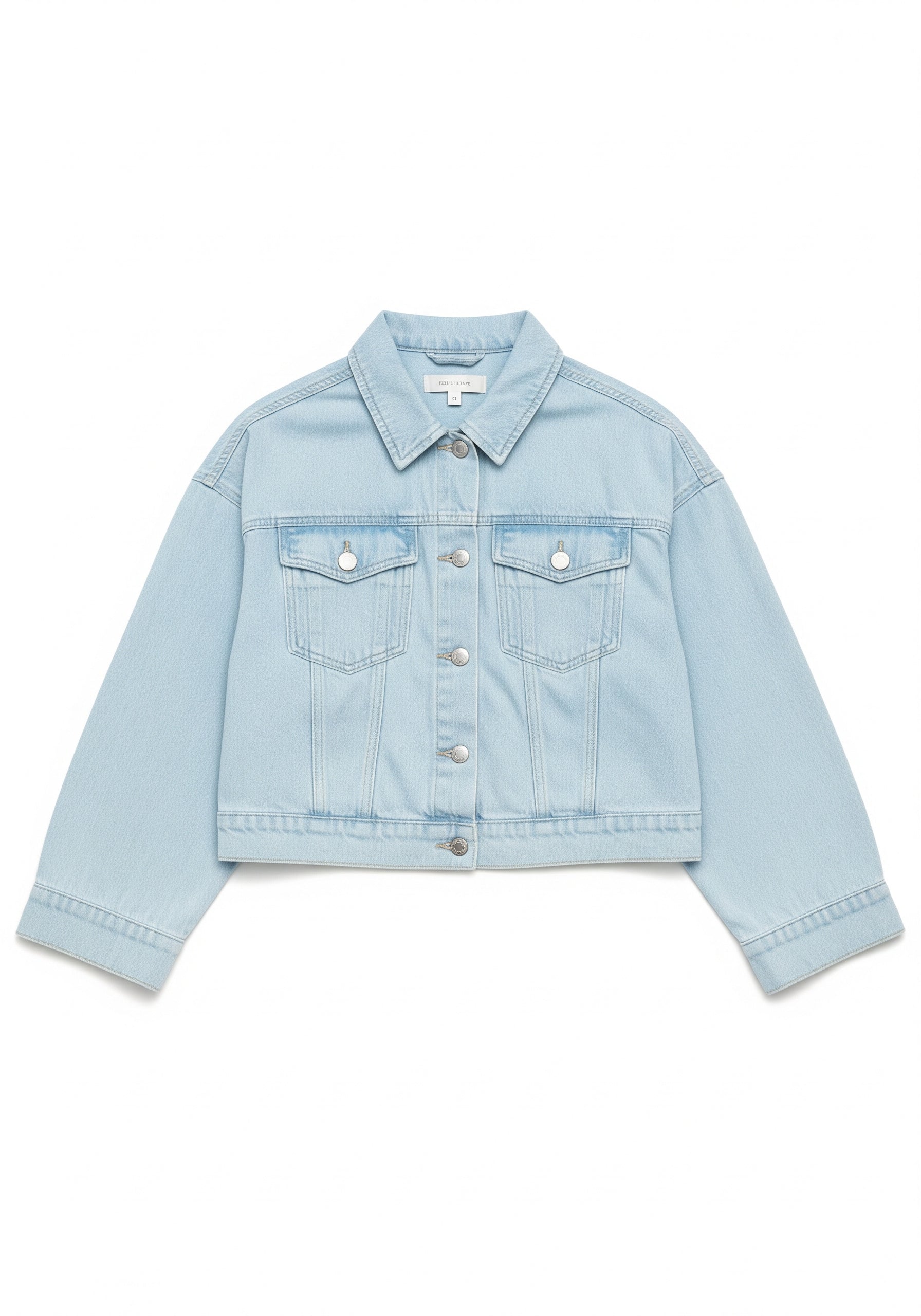 Lyra Cropped Denim Jacket