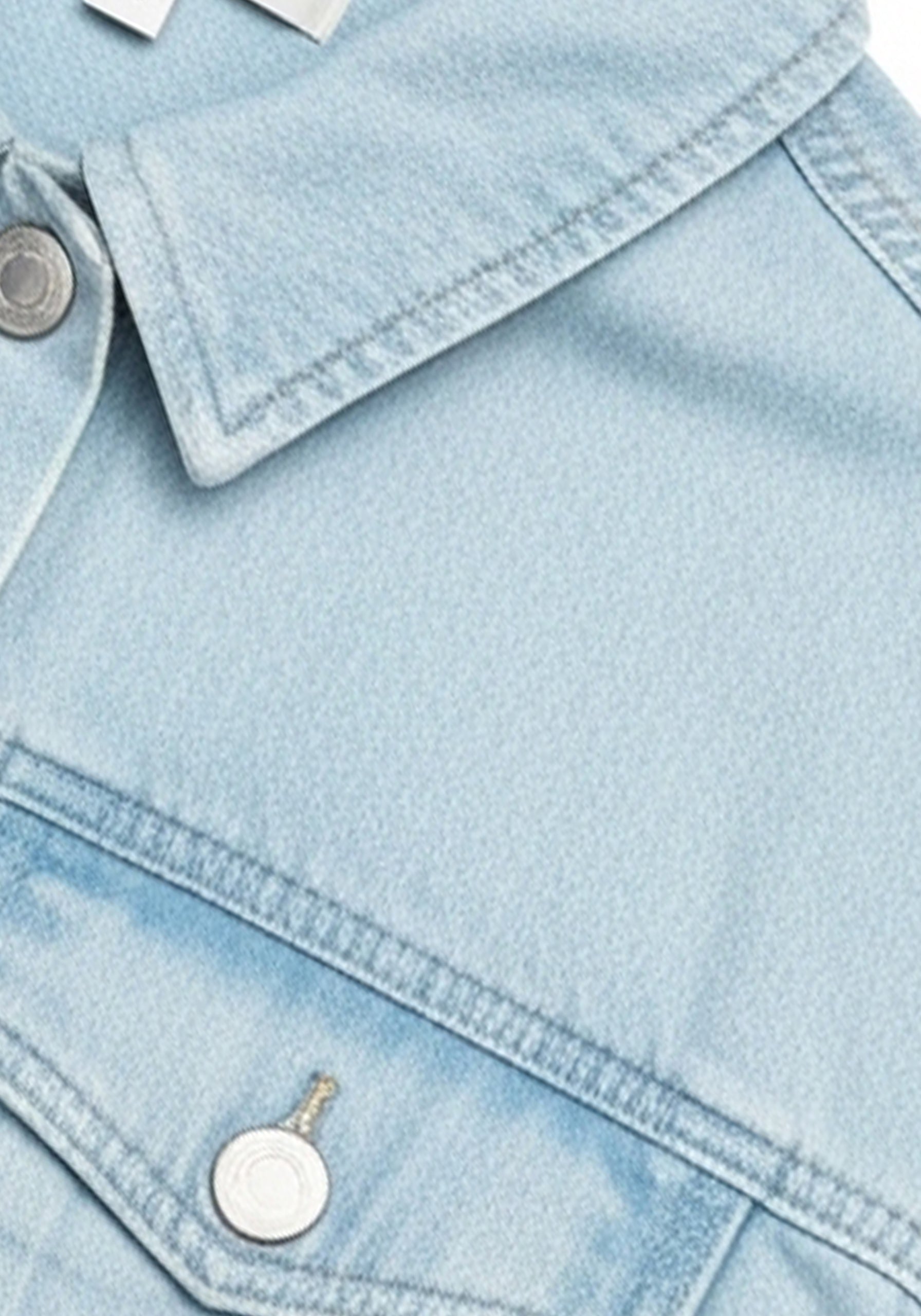 Lyra Cropped Denim Jacket