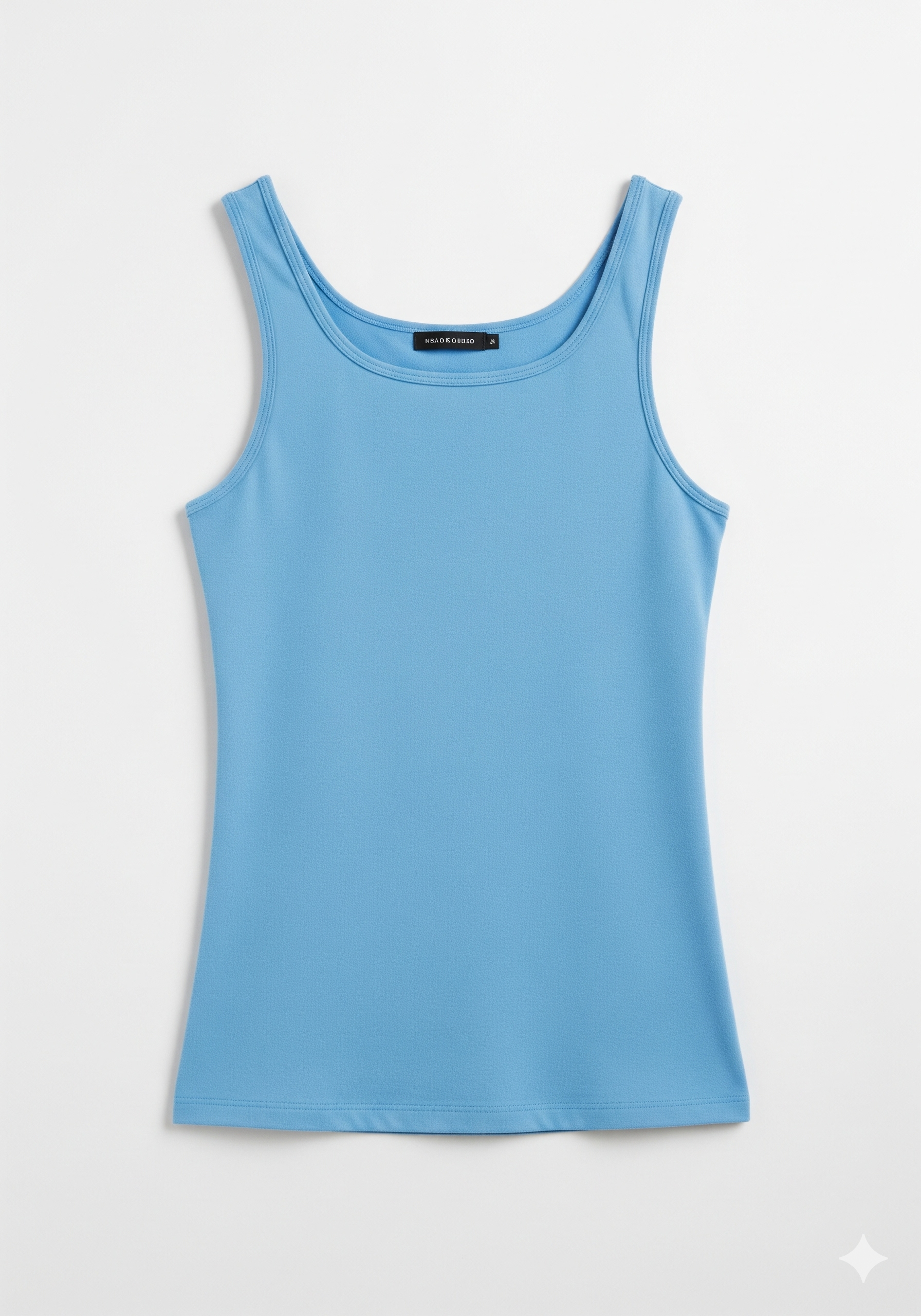 The Essential Scoop Vest - Sky Blue