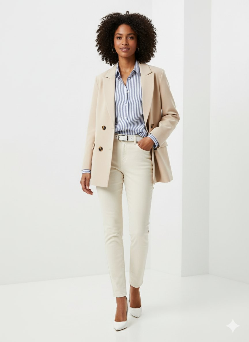 The Sienna Double-Breasted Blazer